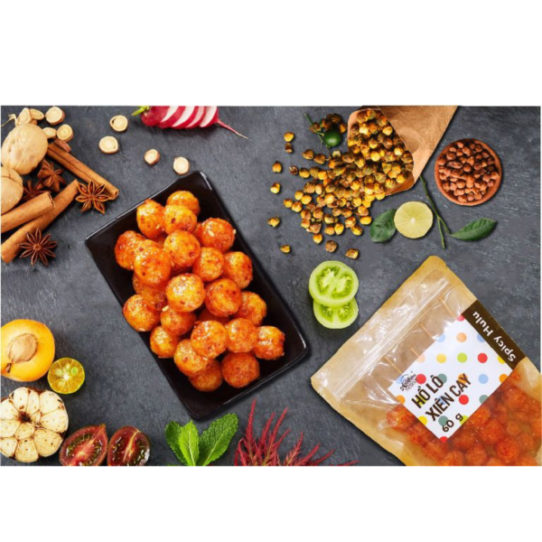 Hồ Lô Xiên Cay | Spicy Hulu - An Nhiên Foods - Túi 60g