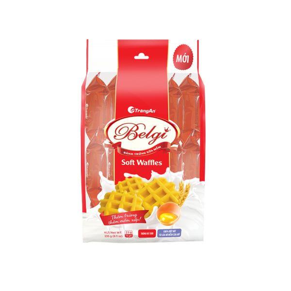 Bánh Belgi trứng sữa mềm 230g | Belgi Soft Egg & Milk Cake 230g - Tràng An