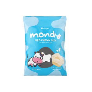 Kẹo chewy Mondy sữa tươi - 250g