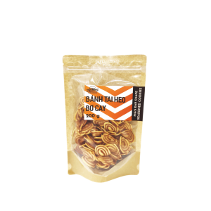 Bánh Tai Heo Bơ Cay | Pig's Ear Shape Seasoned Cookies - An Nhiên Foods - Túi 200g