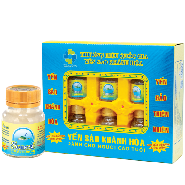 Nước yến sào không đường (người cao tuổi) | Sanest Bird's Nest Drink Sugar-Free (For the ederly) - 70ml - SANEST