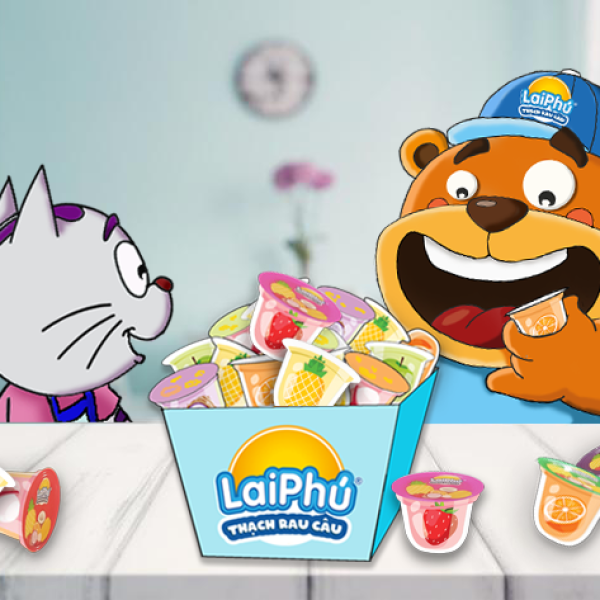 Thạch Rau Câu Vị Trái Cây 1Kg | Fruit Flavor Jelly 1kg - Lai Phú