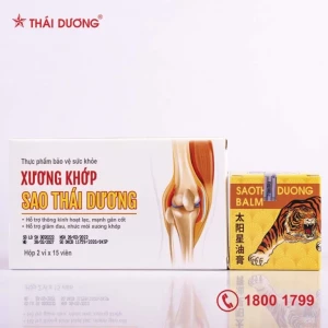 TPBVSK xương khớp - Sao Thái Dương - Hộp 2 vỉ x 15 viên