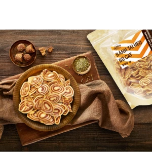 Bánh Tai Heo Bơ Cay - Pig's Ear Shape Seasoned Cookies - An Nhiên Foods - Túi 200g
