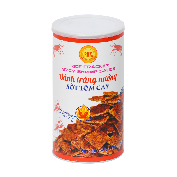 Bánh tráng nướng sốt tôm cay | Rice cracker spicy shrimp sauce - DNV FOOD