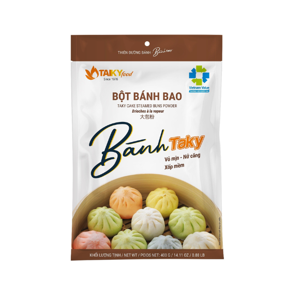 Bột Bánh Bao | Steamed Bun Mix - TAKY FOOD