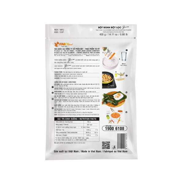 Bột Bánh Bột Lọc | Clear Tapioca Cake Mix - TAKY FOOD