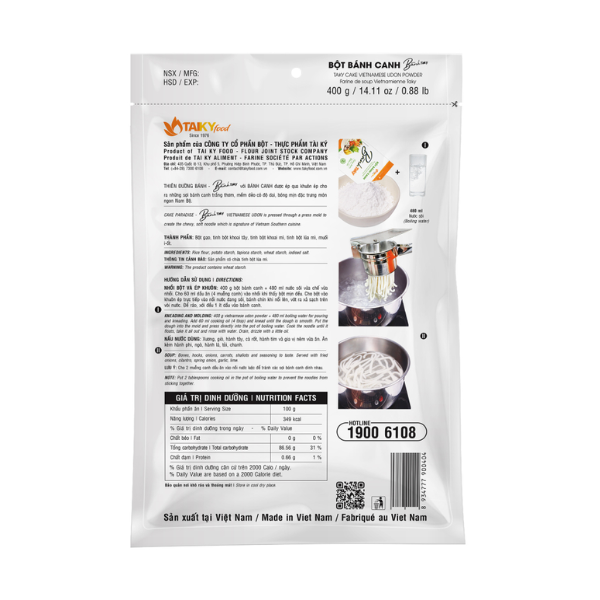 Bột Bánh Canh | Tapioca Noodle Mix - TAKY FOOD