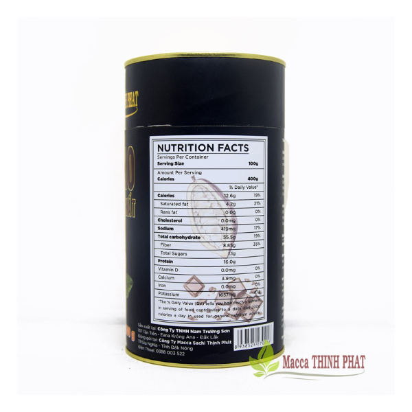 Bột ca cao nguyên chất | Pure Cocoa Powder - 500g - Thịnh Phát