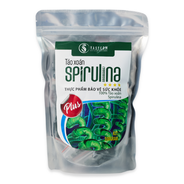 Tảo xoắn tươi nguyên chất - Túi 500g | Pure Fresh Spirulina - 500g Bag - VASTCOM