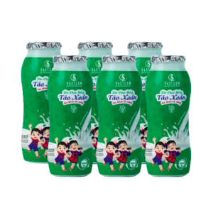 Sữa chua uống Tảo xoắn - 6 chai x 100ml | Spirulina Drinking Yogurt - 6 bottles x 100ml - VASTCOM