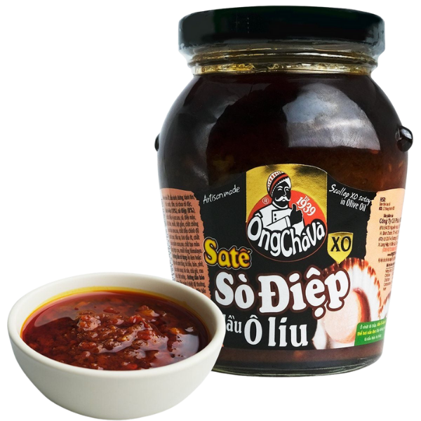 Sa Tế Sò Điệp XO Dầu Oliu | XO Scallop Satay - 230g - NOSAFOOD