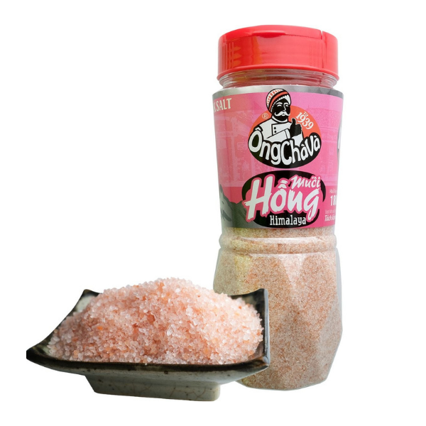 Muối hồng Himalaya | Himalayan Pink Salt - 120g - NOSAFOOD