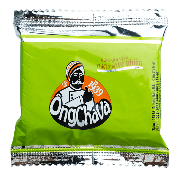 Viên gia vị Bún Mắm Ông Chà Và | Bun Mam Seasoning Cubes - 126g - NOSAFOOD