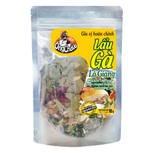 Gia vị Lẩu gà lá giang hoàn chỉnh | Chicken With Sour Soup Creeper Hotpot Seasoning Set - 90g - NOSAFOOD