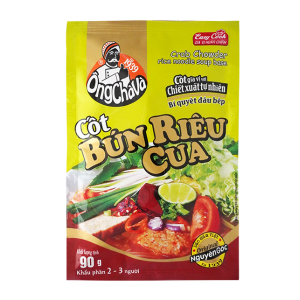 Cốt Bún riêu cua | Crab Rice Noodle Soup Base - 90g - NOSAFOOD