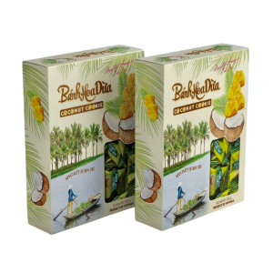 Bánh hoa dừa Yến Hoàng (vị dừa) | Yen Hoang Coconut Flower Cookie (Coconut Flavor) - Hộp 250g - VITICO