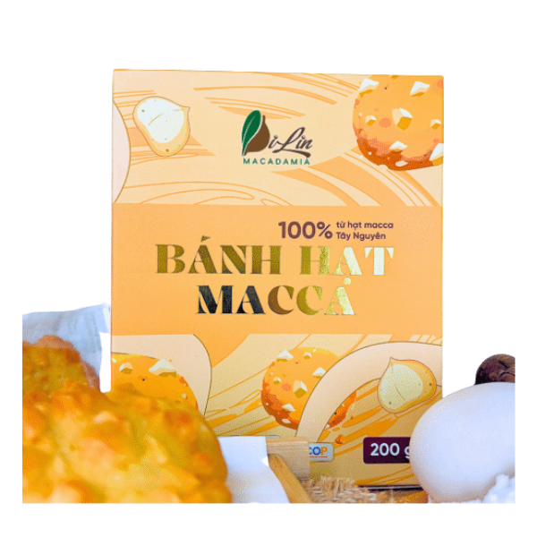 Bánh hạt Macca truyền thống | Traditional Macadamia Nut Cake- 200g - DILIN