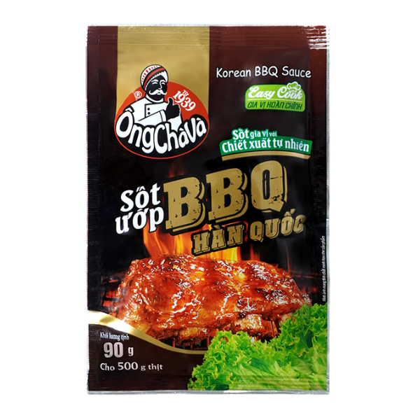 Sốt ướp BBQ Hàn Quốc | Korean BBQ Marinade Sauce - 90g - NOSAFOOD