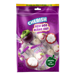 Kẹo Dẻo Măng Cụt Cherish 275g | Cherish Mangosteen Gummy Candy 275g- Lai Phú