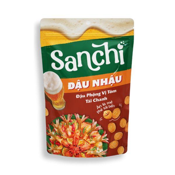 Sanchi – Đậu Nhậu Vị Tôm Tái Chanh | Sanchi Marinated Shrimp with Lime Flavored Peanuts - Tài Tài