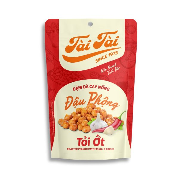 Đậu Phộng Tỏi Ớt | Garlic Chili Flavored Peanuts - Tài Tài