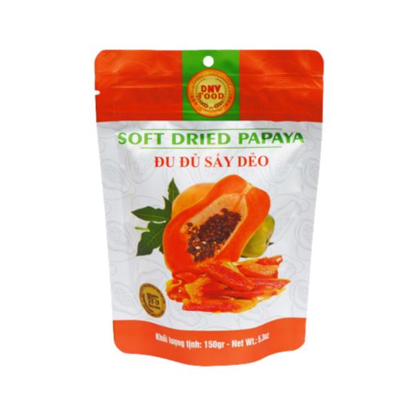 Đu đủ sấy dẻo | Soft dried papaya - DNV FOOD