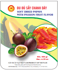 Đu Đủ sấy chanh dây - DNV FOOD