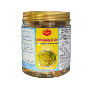 Cá đục nướng ăn liền | Grilled Dried Smelt-Whiting Fish - DNV FOOD