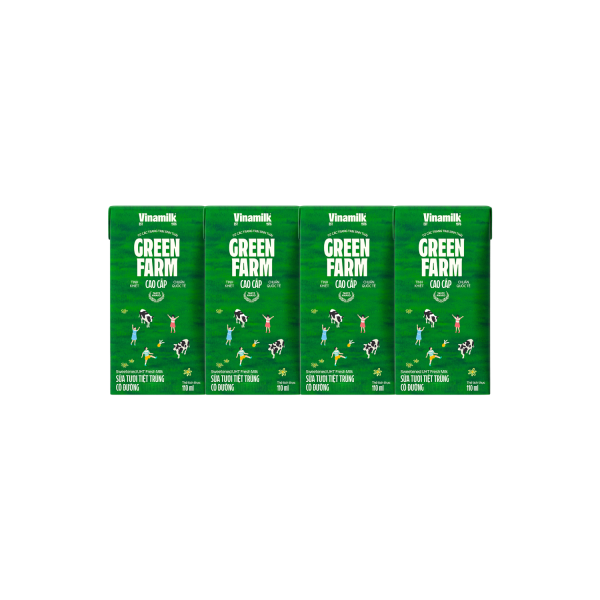 Sữa tươi tiệt trùng Green Farm Có đường - VINAMILK