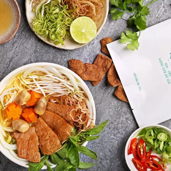 Bò Lát Chay | Vegan Soy Beef Slices - An Nhiên Foods - Túi 150g