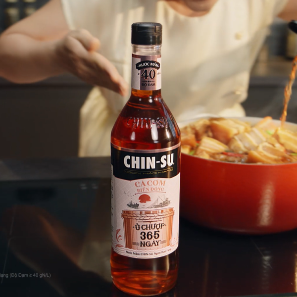 Nước mắm CHIN-SU Ủ CHƯỢP 365 ngày 40 độ đạm - MASAN