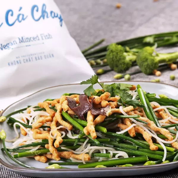 Bóng Cá Chay |  Vegan Soy Minced Fish - An Nhiên Foods - Túi 150g