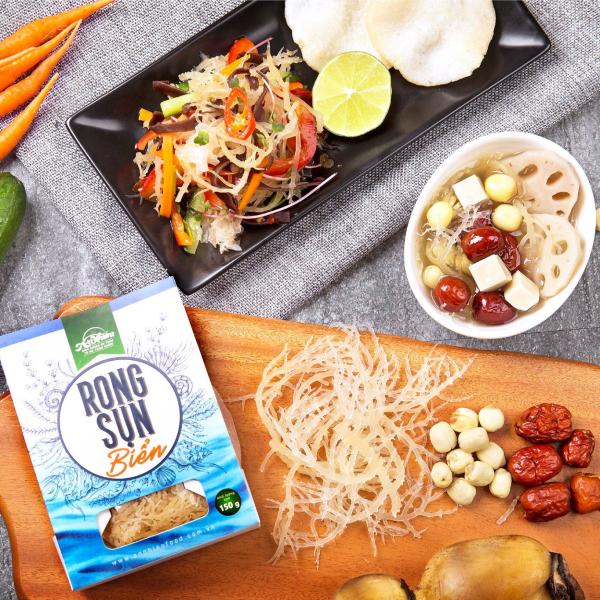 Rong Sụn Biển | Salted Cottonii Seaweed - An Nhiên Foods - Túi 300g