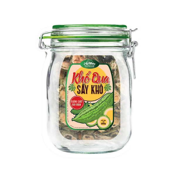 Khổ Qua Sấy Khô | Dehydrated Bitter Melon - An Nhiên Foods - Túi 200g