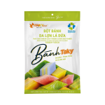 Bột bánh da lợn lá dứa | Pandan Steamed Layer Cake Mix - TAKY FOOD