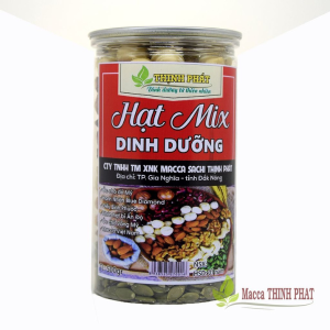Hạt mix dinh dưỡng 6 loại hạt Thịnh Phát | 6-Nut Mixed Nuts - 500g - Thịnh Phát