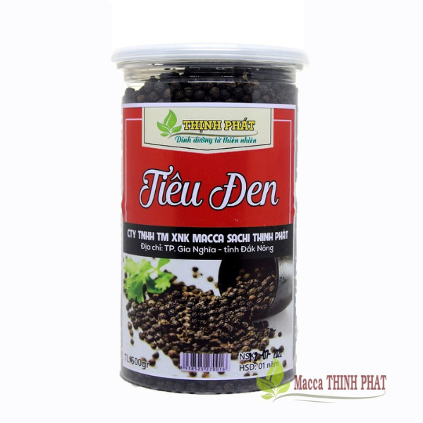 Hạt tiêu đen Thịnh Phát | Black Peppercorns - 500g - Thịnh Phát