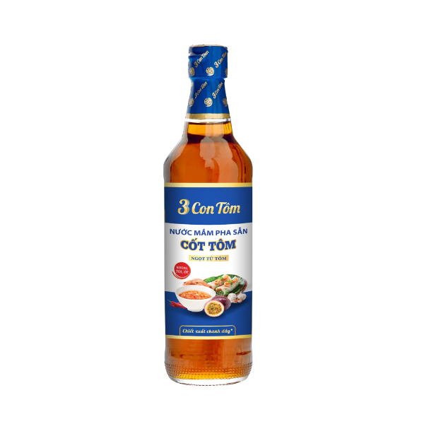 Nước mắm pha sẵn Cốt Tôm | Ready-to-use Shrimp Fish Sauce - 3 Con Tôm