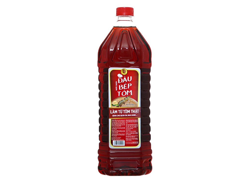 Nước chấm Đầu Bếp Tôm Cao cấp 1.8 lít - Đầu Bếp Tôm