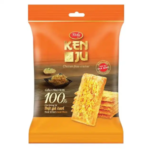Bánh Kenju chà bông | Kenju Chicken Floss Crackers - 192g - RICHY