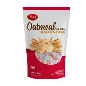 Bánh yến mạch Oatmeal sữa - Túi 40gram | Oatmeal Milk Biscuits - 40g bag - RICHY