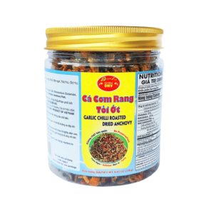 Cá cơm rang tỏi ớt | Garlic chilli roasted dried anchovy - DNV FOOD
