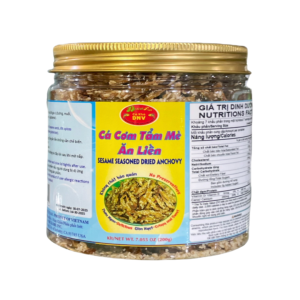 Cá cơm tẩm mè ăn liền | Sesame seasoned dried anchovy - DNV FOOD