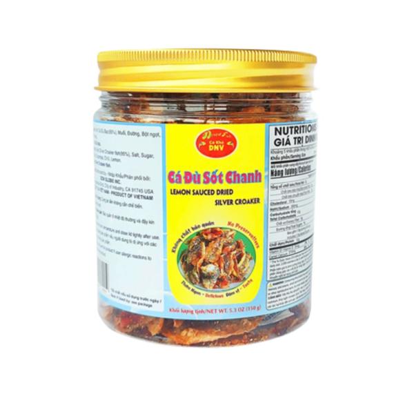 Cá Đù Sốt Chanh | Lemon Sauced Dried Sliver Croaker - DNV FOOD