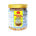Cá bống tròn nướng cán | Rolled dried round goby fish - DNV FOOD