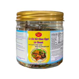 Cá chỉ sốt chua ngọt lá chanh | Lime leaves sweet sour dried yellowstripe scad - DNV FOOD