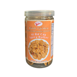 Bánh tai heo vị bơ cay 200g | Pig's Ear Shape Cookies (Spicy Butter Flavor) 150g - DNV FOOD