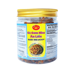 Cá cơm kho ăn liền | Braised dried anchovy - DNV FOOD