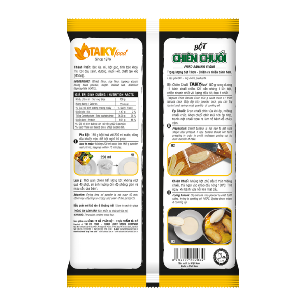 Bột chiên chuối - TAKY FOOD
